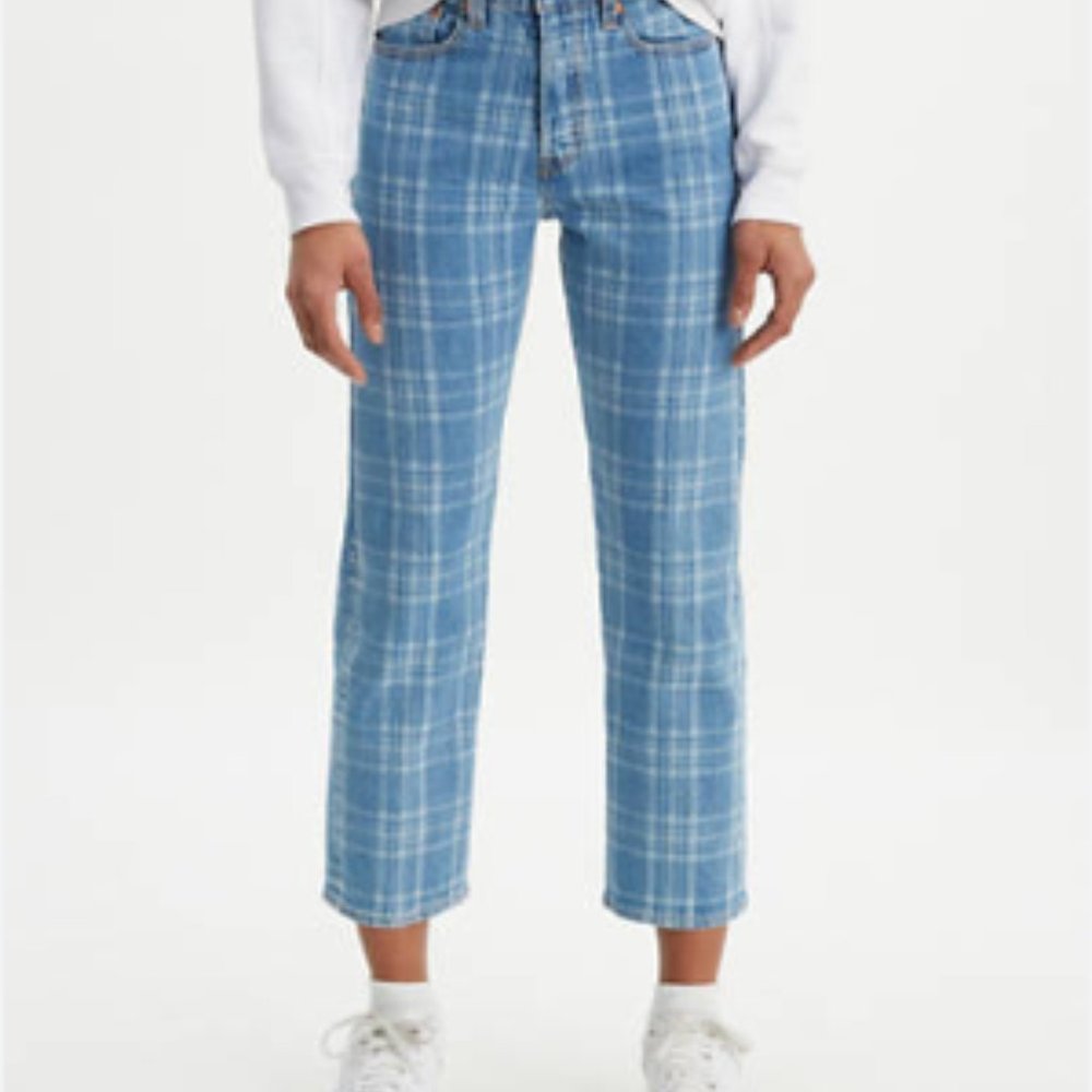Levi Wedgie Straight Jeans